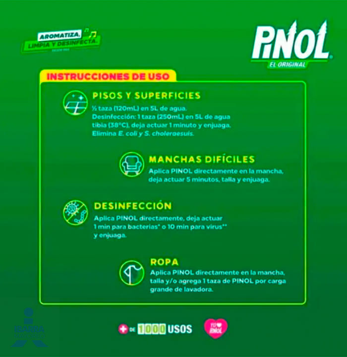 Limpiador Pinol Original 9 L