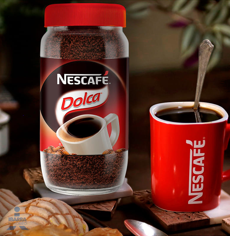 Café soluble Nescafé Dolca con Caramelo frasco 46 g