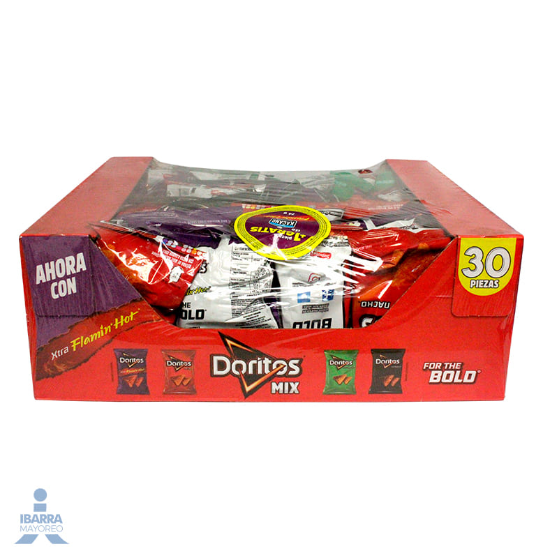 Sabritas Doritos Pack 30 pzas.