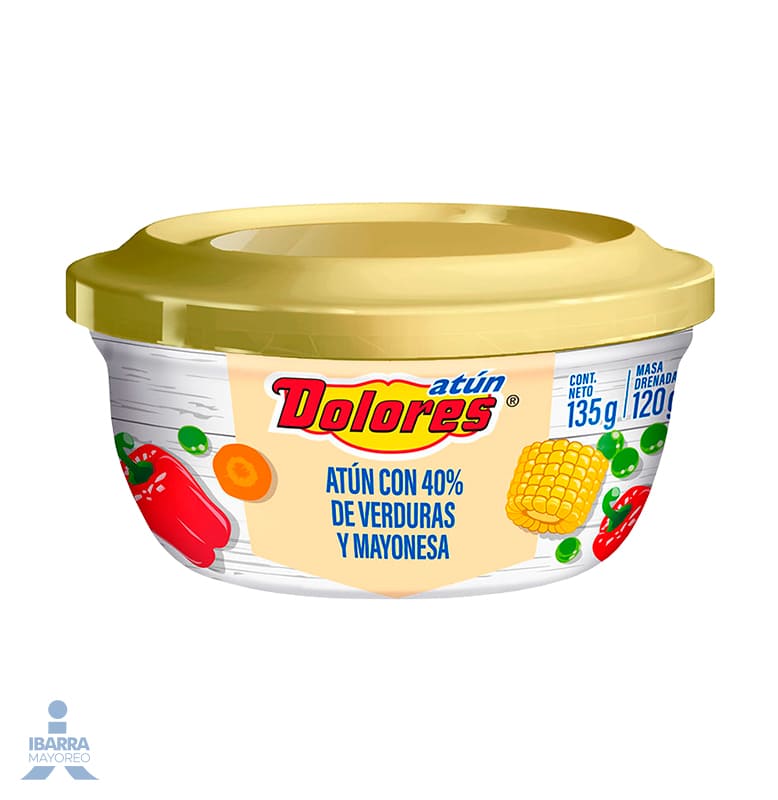 Ensalada de Atún Dolores con Mayonesa Cup 135 g