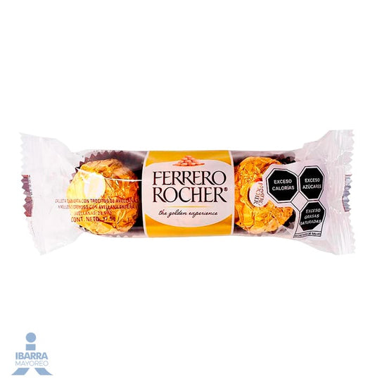 Chocolate Ferrero Rocher 3 pzas.