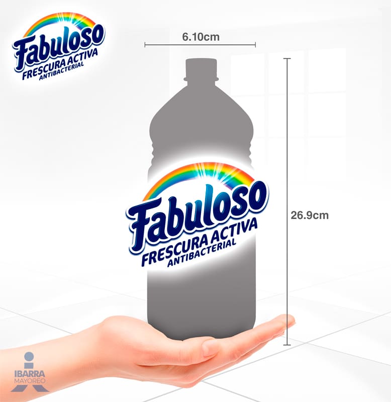 Limpiador Fabuloso Energía Naranja 1 L