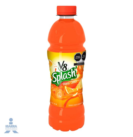Jugo Splash V8 Orange Carrot 500 ml