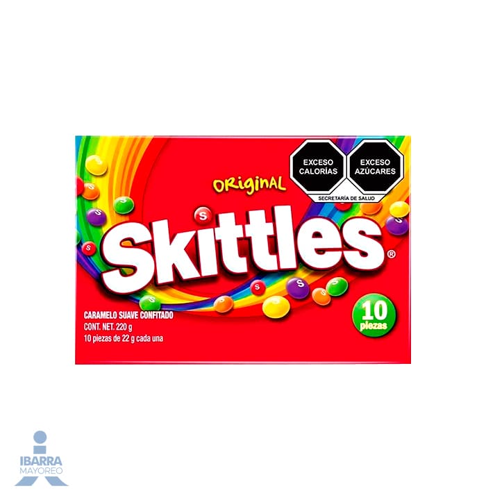 Caramelo Skittles Original 10/22 g