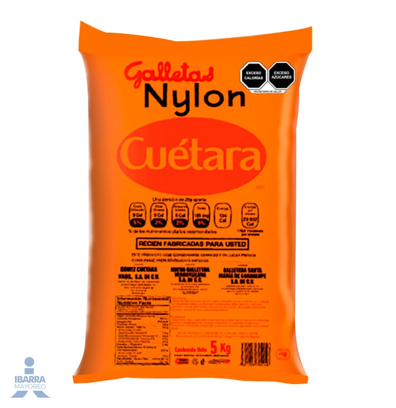 Galletas Cuétara Nylon 5 kg
