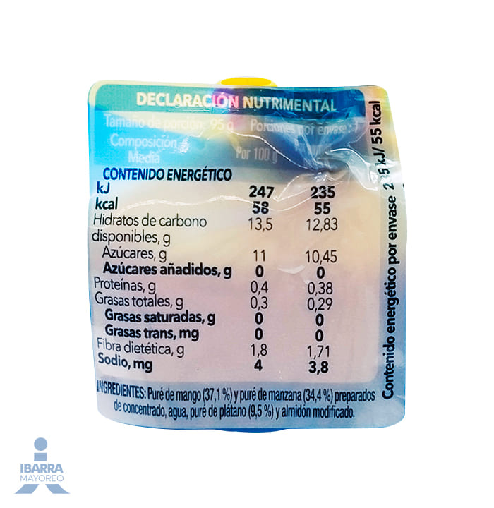 Gerber Junior Frutas Mixtas Pouch 95 g