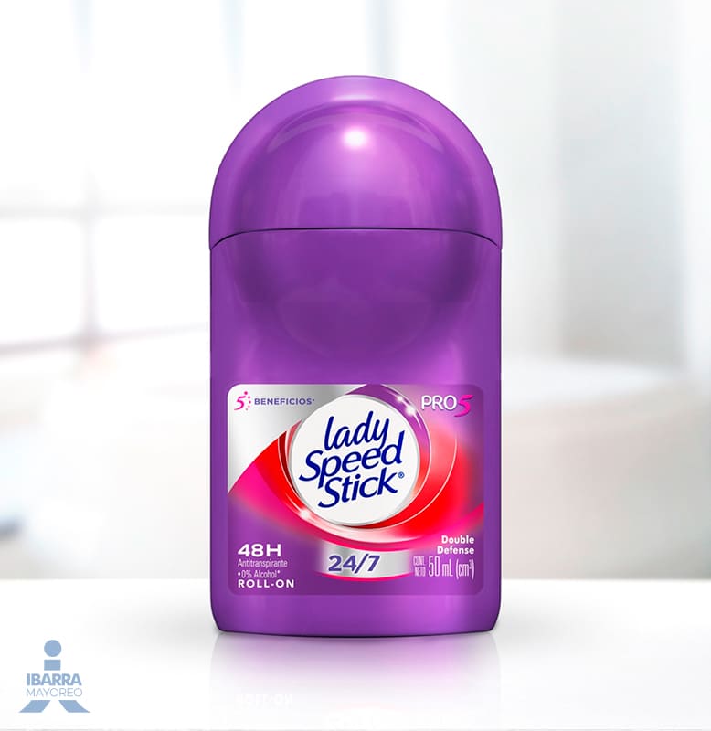 Desodorante Lady Speed Stick Pro 5 Roll On 50 ml