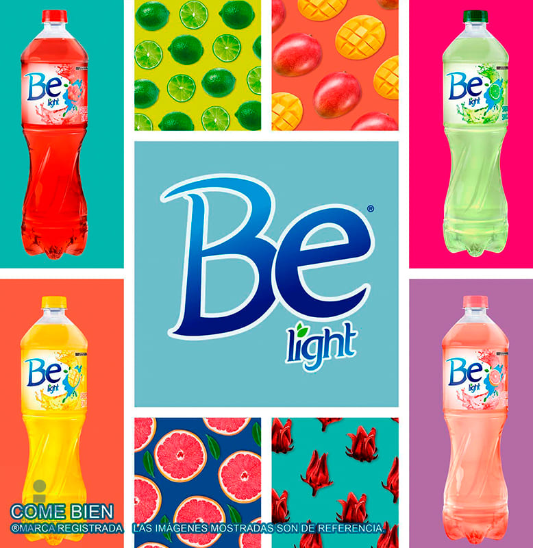 Refresco Be Light Mango Botella 1.5 L