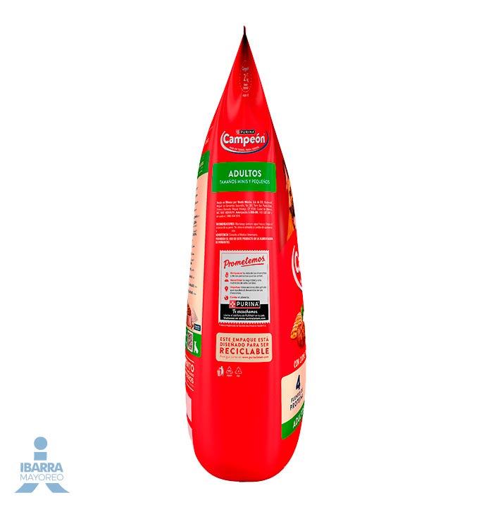 Alimento Purina Campeón Adulto Minis y Pequeños 2 kg