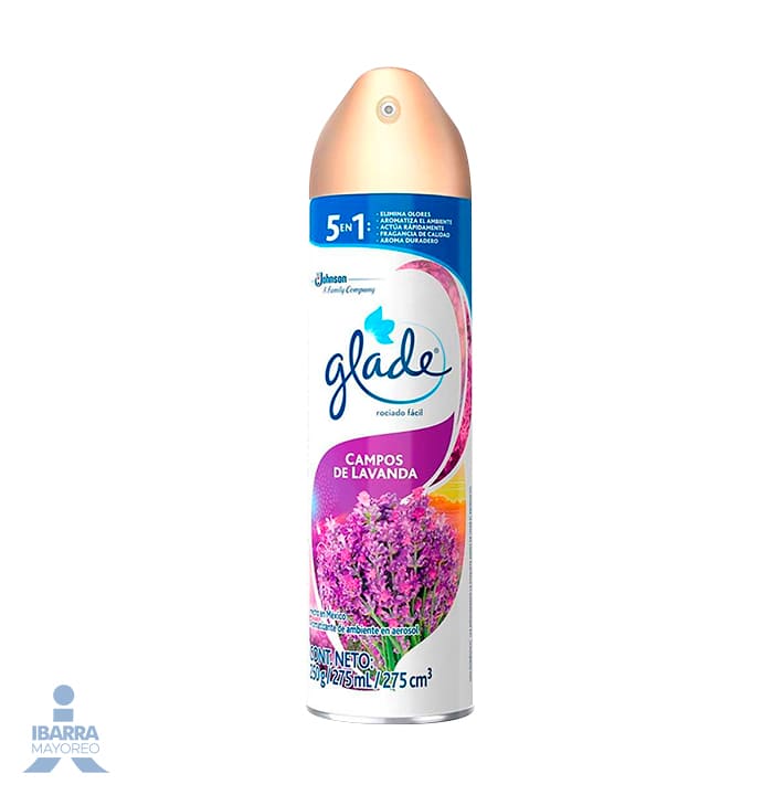 Aromatizante Glade Campos de Lavanda 275 ml