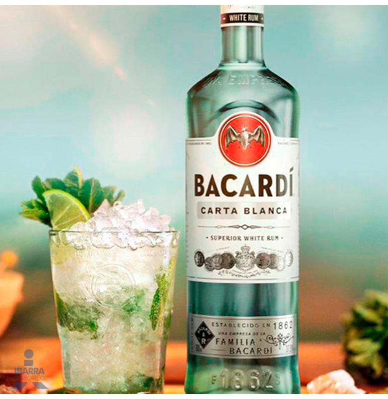 Ron Bacardí Carta Blanca 980 ml