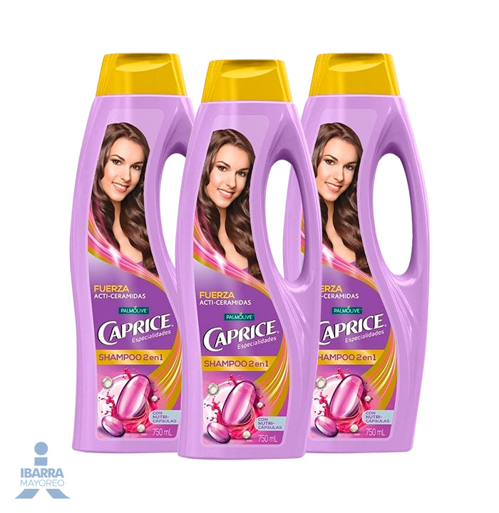 Shampoo Caprice Ceramidas 2 en 1 750 ml