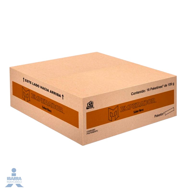 Galletas Gamesa Sándwich Emperador Nuez 109 g