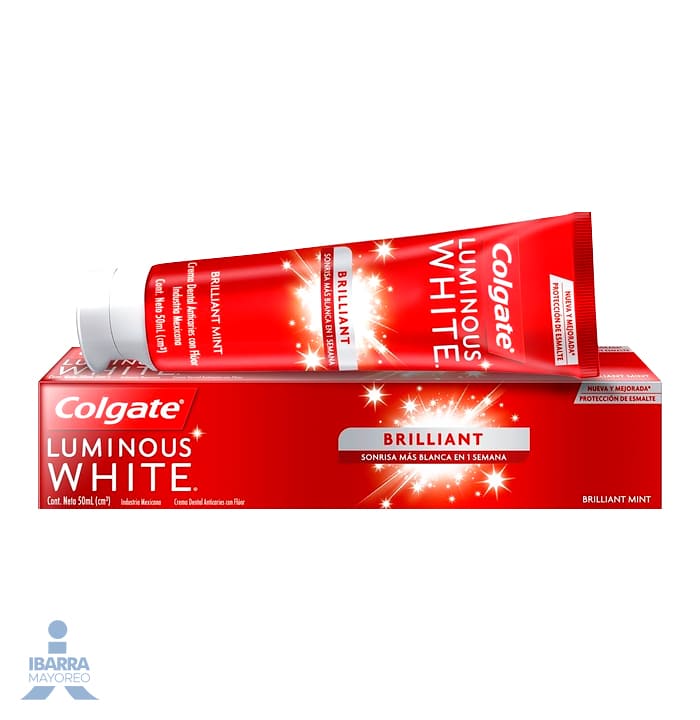 Crema Dental Colgate Luminous White 50 ml