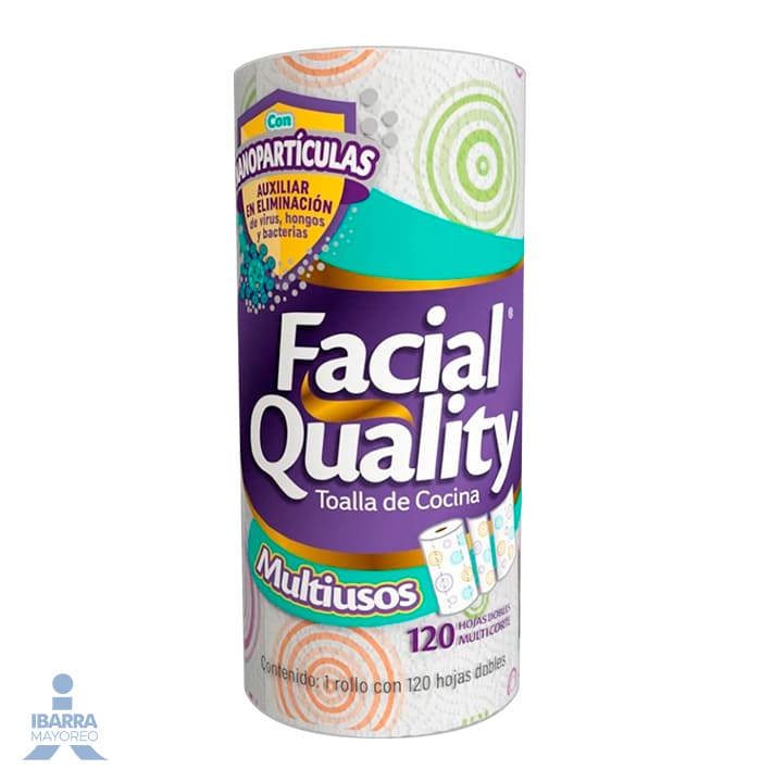 Servitoalla Facial Quality 120 hojas 1 rollo