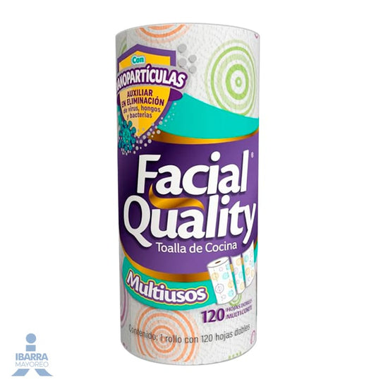 Servitoalla Facial Quality 120 hojas 1 rollo