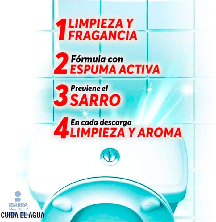 Pastilla Sanitaria Harpic Azul Frescura Activa 35 g