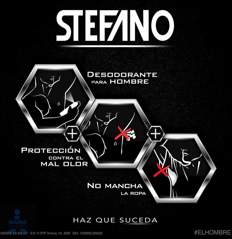 Desodorante Stefano Roll On 50 ml