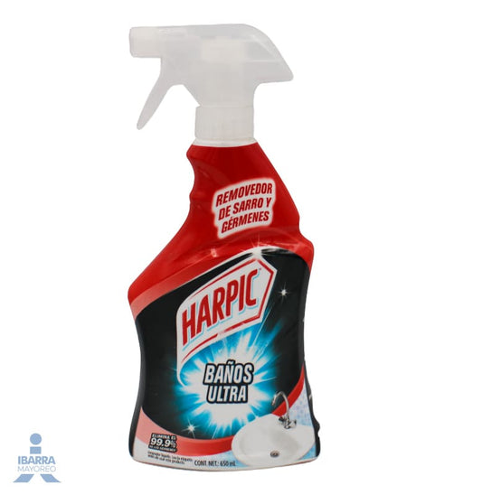 Limpiador Harpic Baños Ultra Gatillo 650 ml