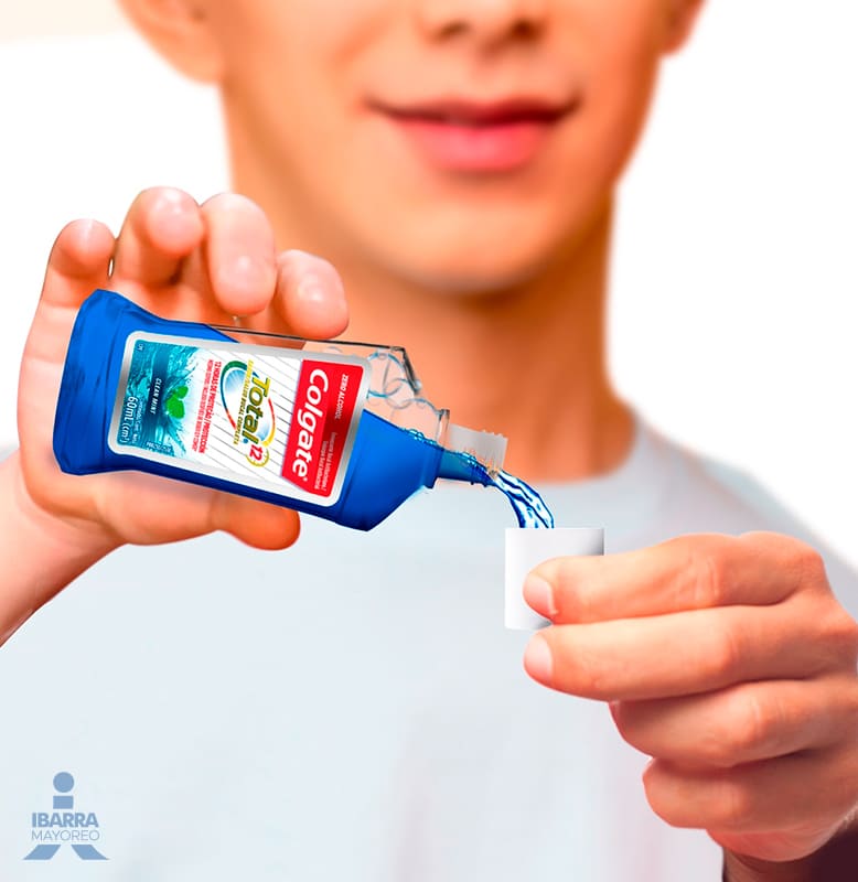 Enjuague Bucal Colgate Total 12 Clean Mint 60 ml