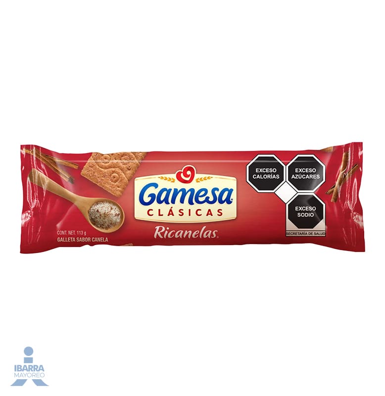 Galletas Gamesa Ricanelas 113 g