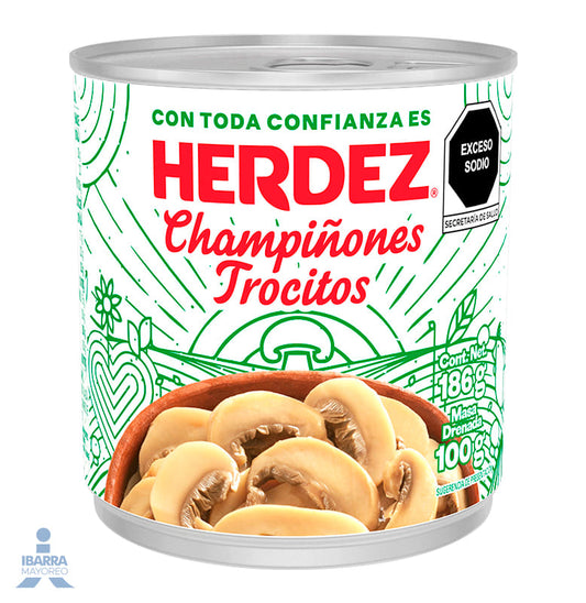 Champiñón en Trocitos Herdez 186 g