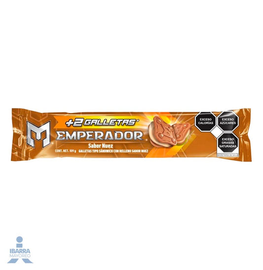 Galletas Gamesa Sándwich Emperador Nuez 109 g