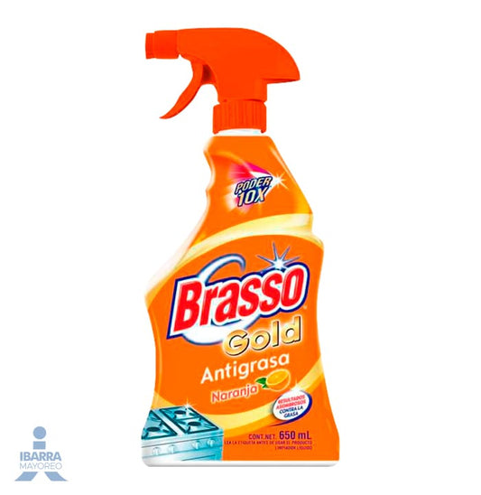 Limpiador Brasso Naranja Antigrasa Gatillo 650 ml