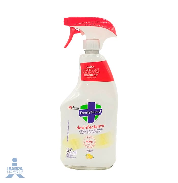 Desinfectante Family Guard Citrus Spray 650 ml