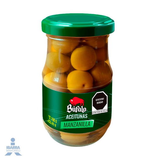 Aceituna Búfalo Manzanilla 150 g
