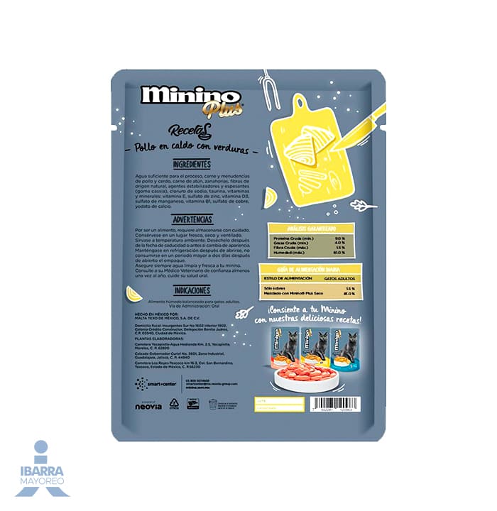 Alimento Ganador Minino Plus Salmón Ahumado 85 g