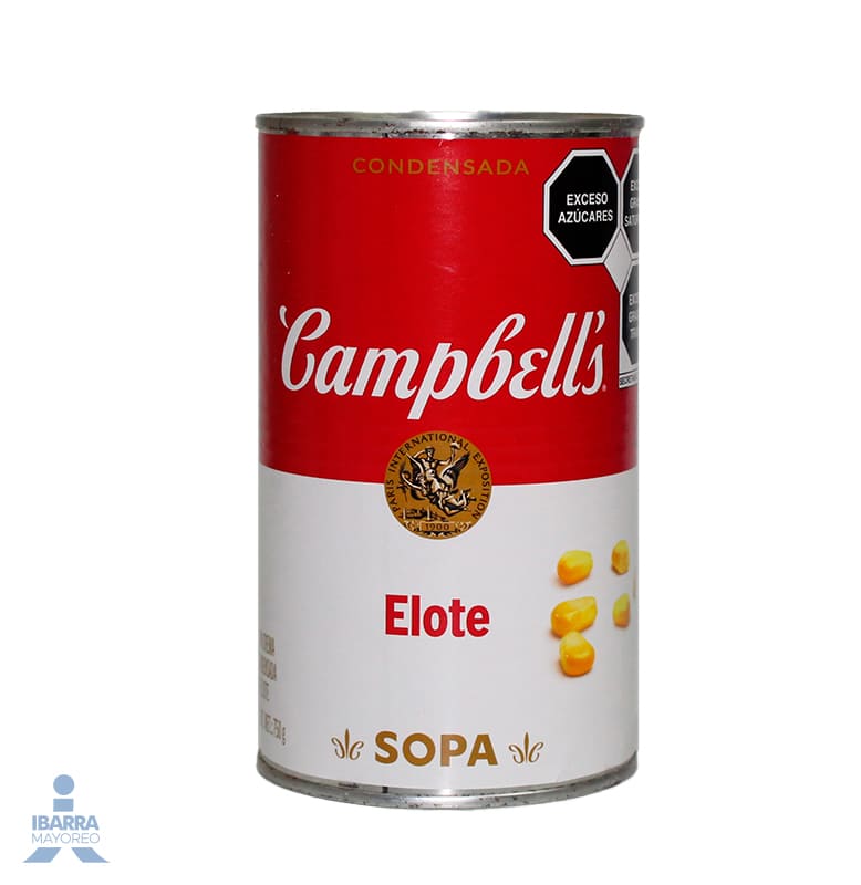 Sopa Campbells Crema Elote 750 g
