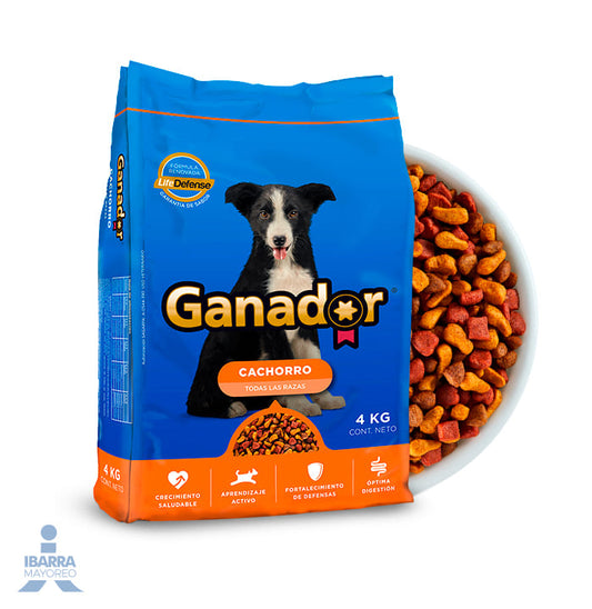 Alimento Ganador Cachorro 4 kg
