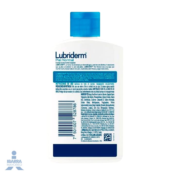 Crema Lubriderm Piel Normal 120 ml