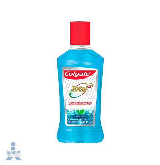 Enjuague Bucal Colgate Total 12 Clean Mint 60 ml