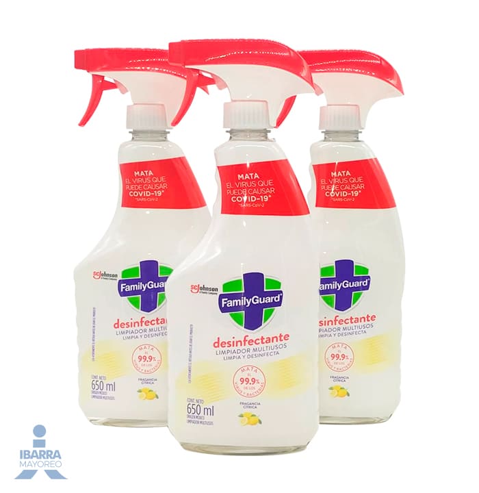 Desinfectante Family Guard Citrus Spray 650 ml