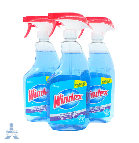 Limpiador Windex Cristal Atomizador 640 ml
