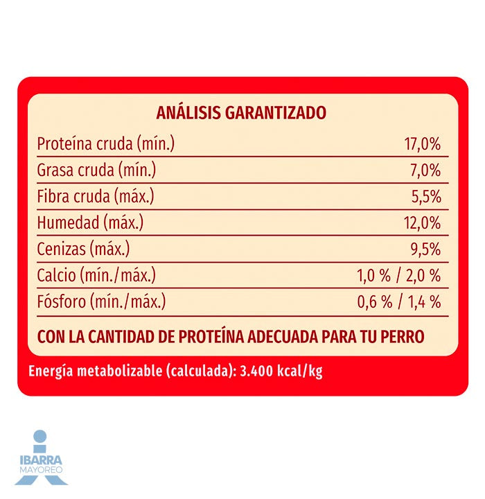 Campeón alimento seco perros adultos todos los tamaños carne y pollo 800 g