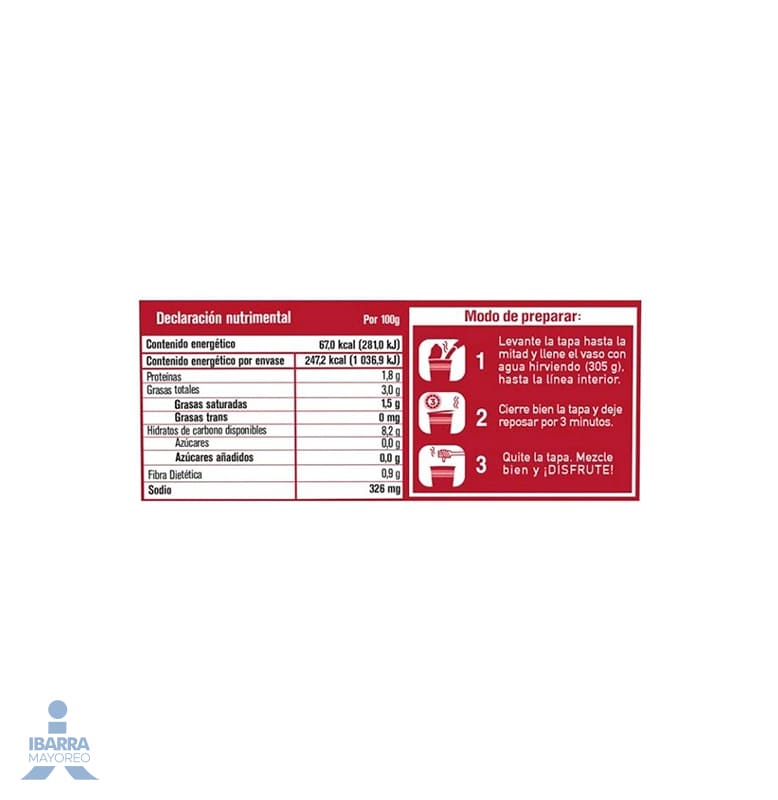 Sopa Nissin Res 64 g