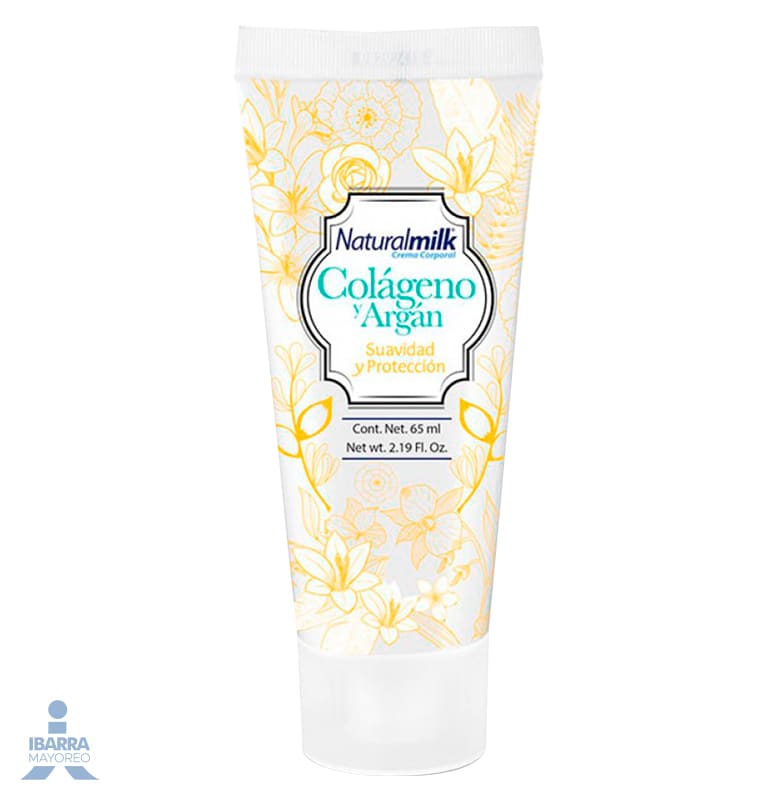 Crema Naturalmilk Colágeno y Argán 65 ml