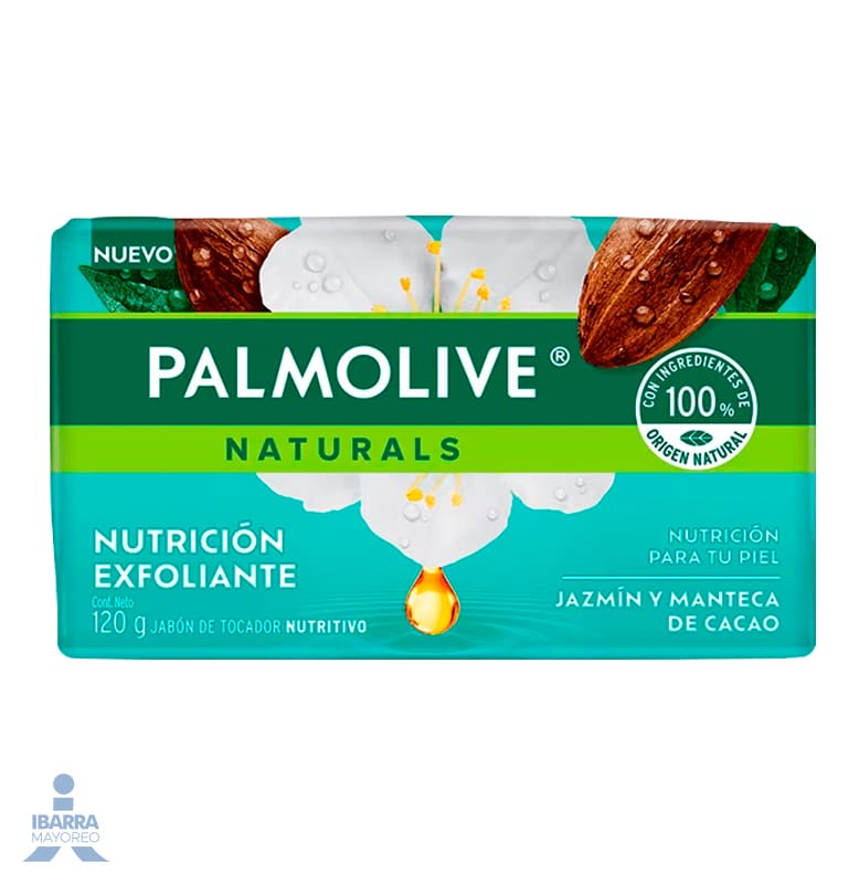 Jabón de tocador Palmolive Naturals Jazmín y Cacao 120 g
