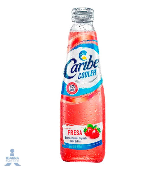 Bebida Caribe Cooler Sabor Fresa 300 ml