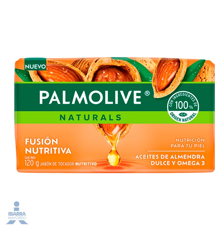 Jabón de Tocador Palmolive Naturals Almendra y Aceite de Omega 120 g