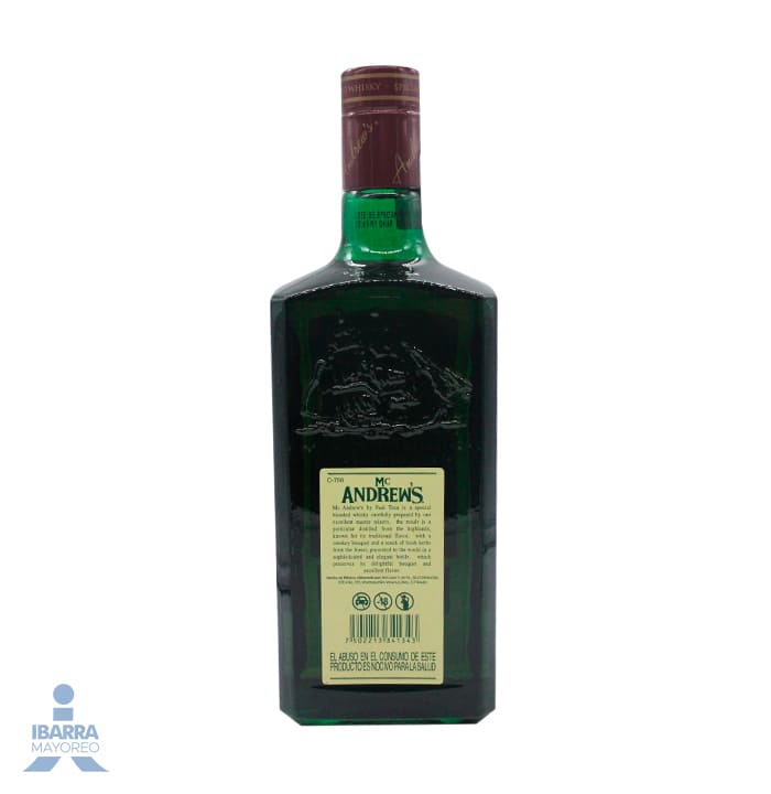 Whisky Mc Andrews 750 ml GRATIS 200 ml