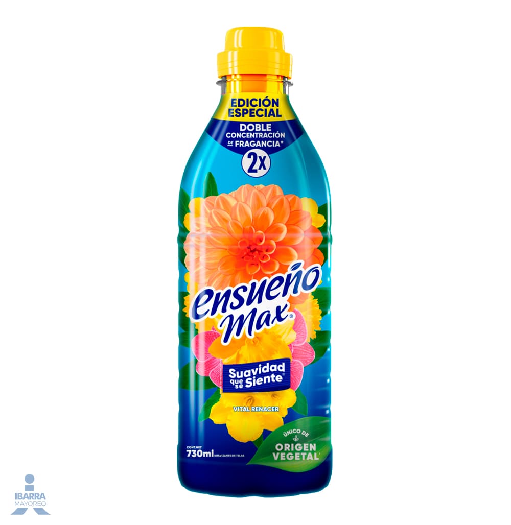 Suavizante Ensueño Max Vital Renacer 730 ml