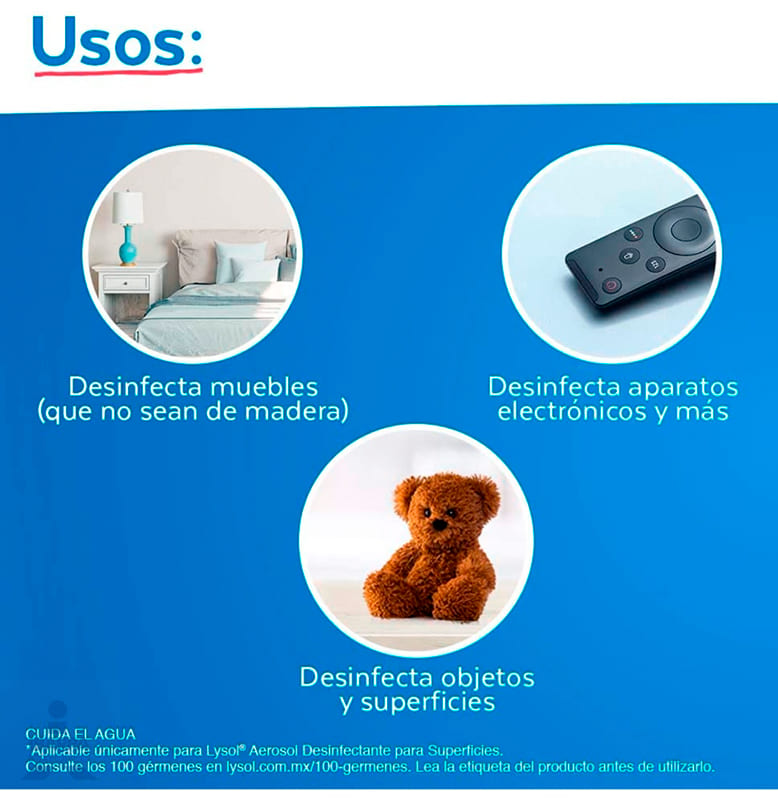 Desinfectante Lysol Crisp Linen 354 g