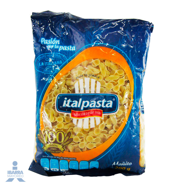 Pasta Italpasta Moñito 200 g