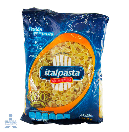 Pasta Italpasta Moñito 200 g