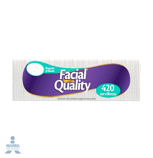 Servilleta Facial Quality 420 pzas.
