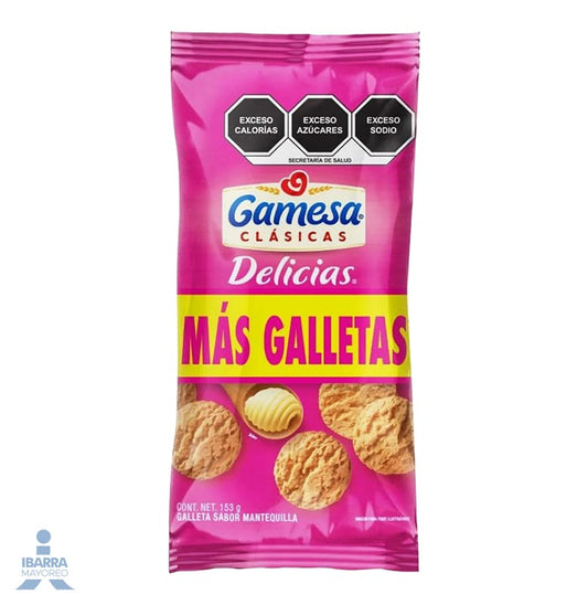 Galletas Gamesa Delicias 153 g